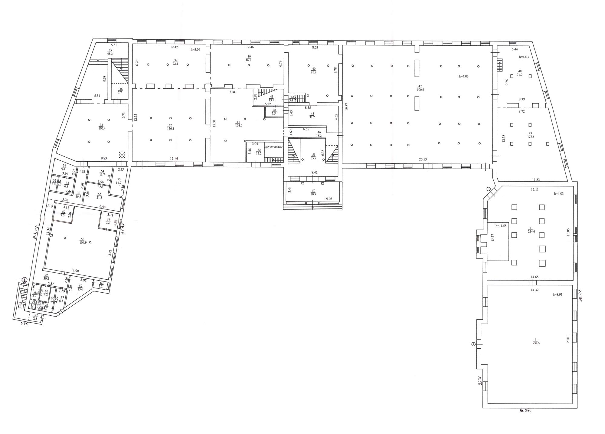 План 1-го поверху