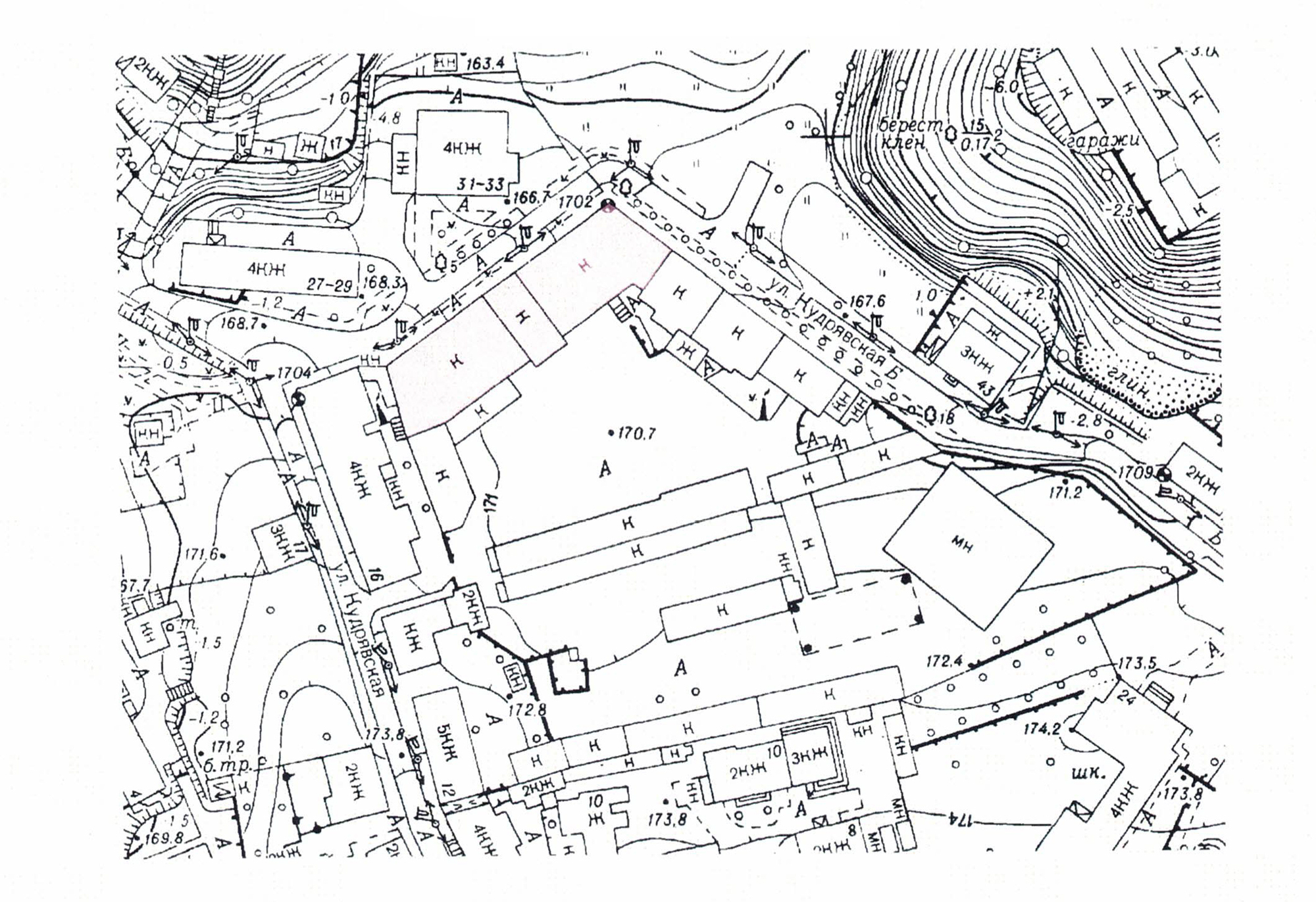 Конфігурація заводу у другій половині ХХ ст.